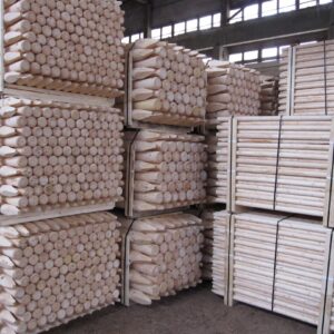 Wooden Poles, Stakes, And Pegs